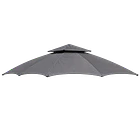 Techo Pérgola Boris 3x3 Gris Outzen | NG Home 1