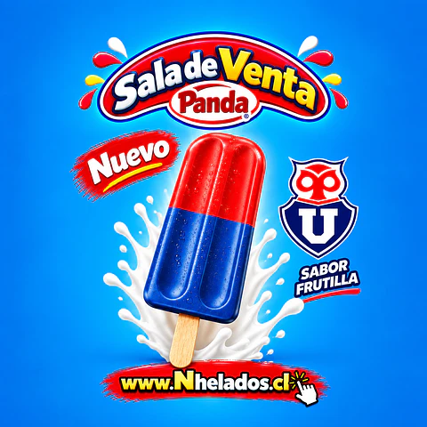 Paleta U de chile x42unid