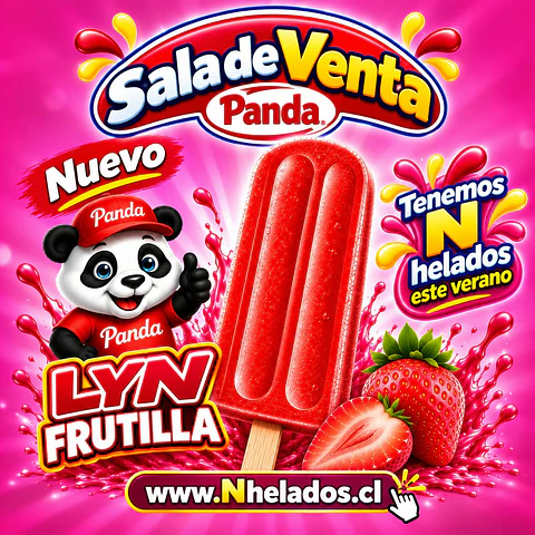 Lyn frutilla panda x42 unid