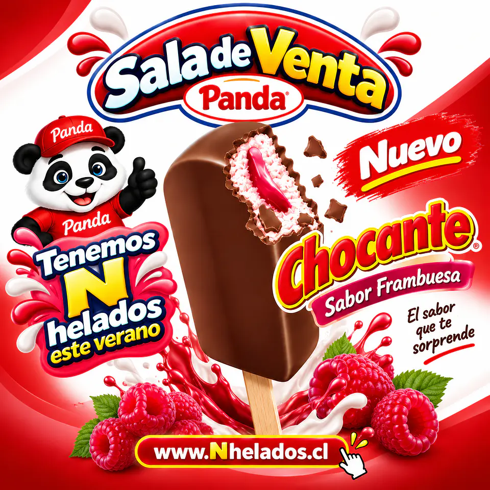 Chocante crema frambuesa x16 1