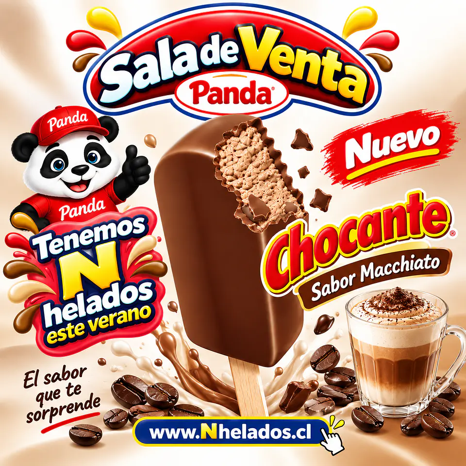 Chocante Macchiato panda x16 1