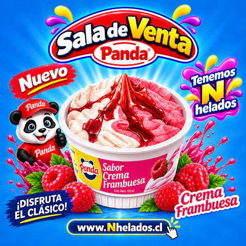 Vaso crema frambuesa x12
