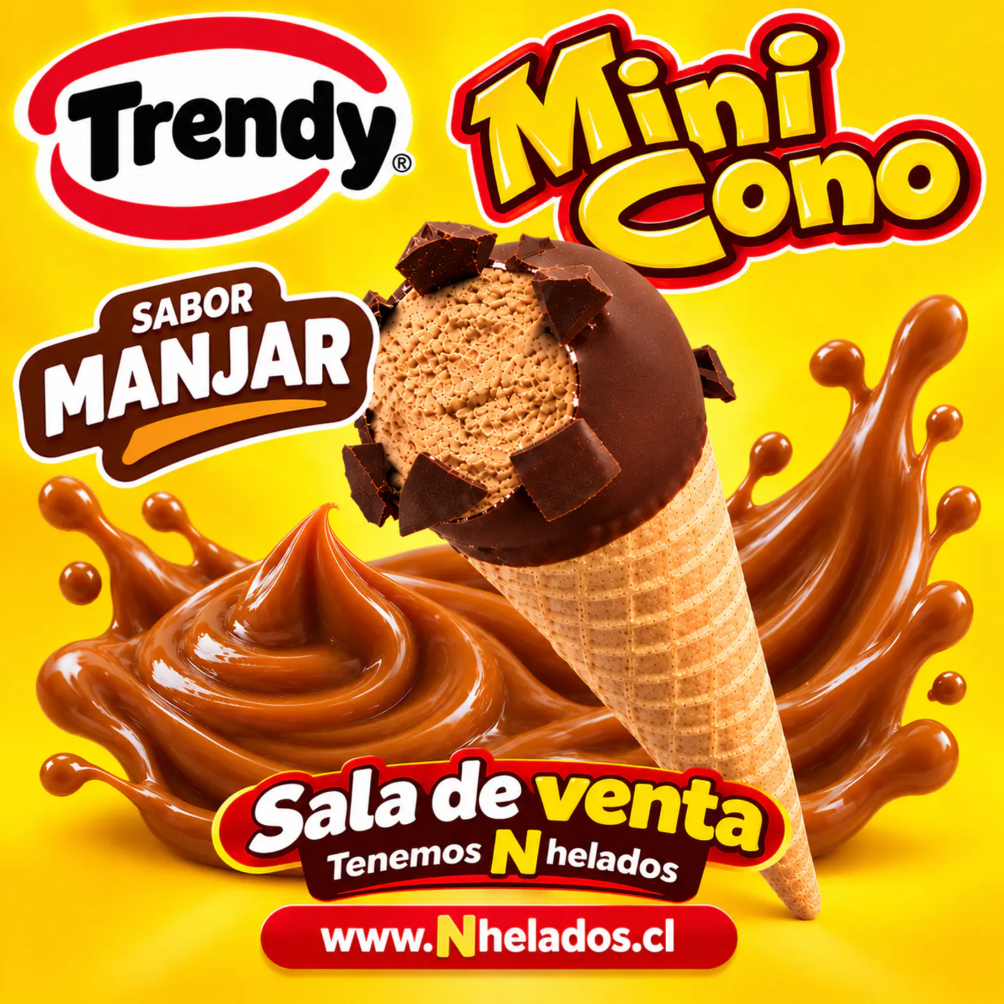 Minicono manjar trendy x32 unid 1