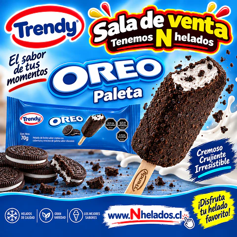 Paleta Oreo trendy x15 unid