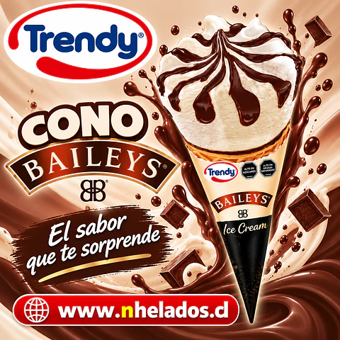 Cono Baileys trendy x16 unid