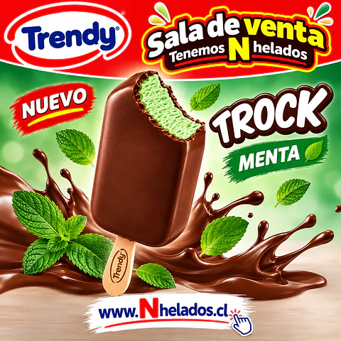 Trock menta chocolate trendy x15unid