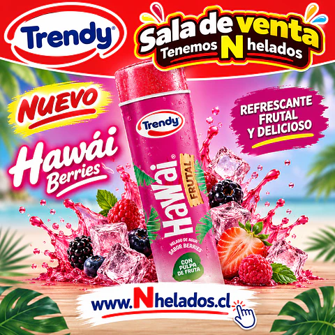 Hawai berries push trendy x20unid
