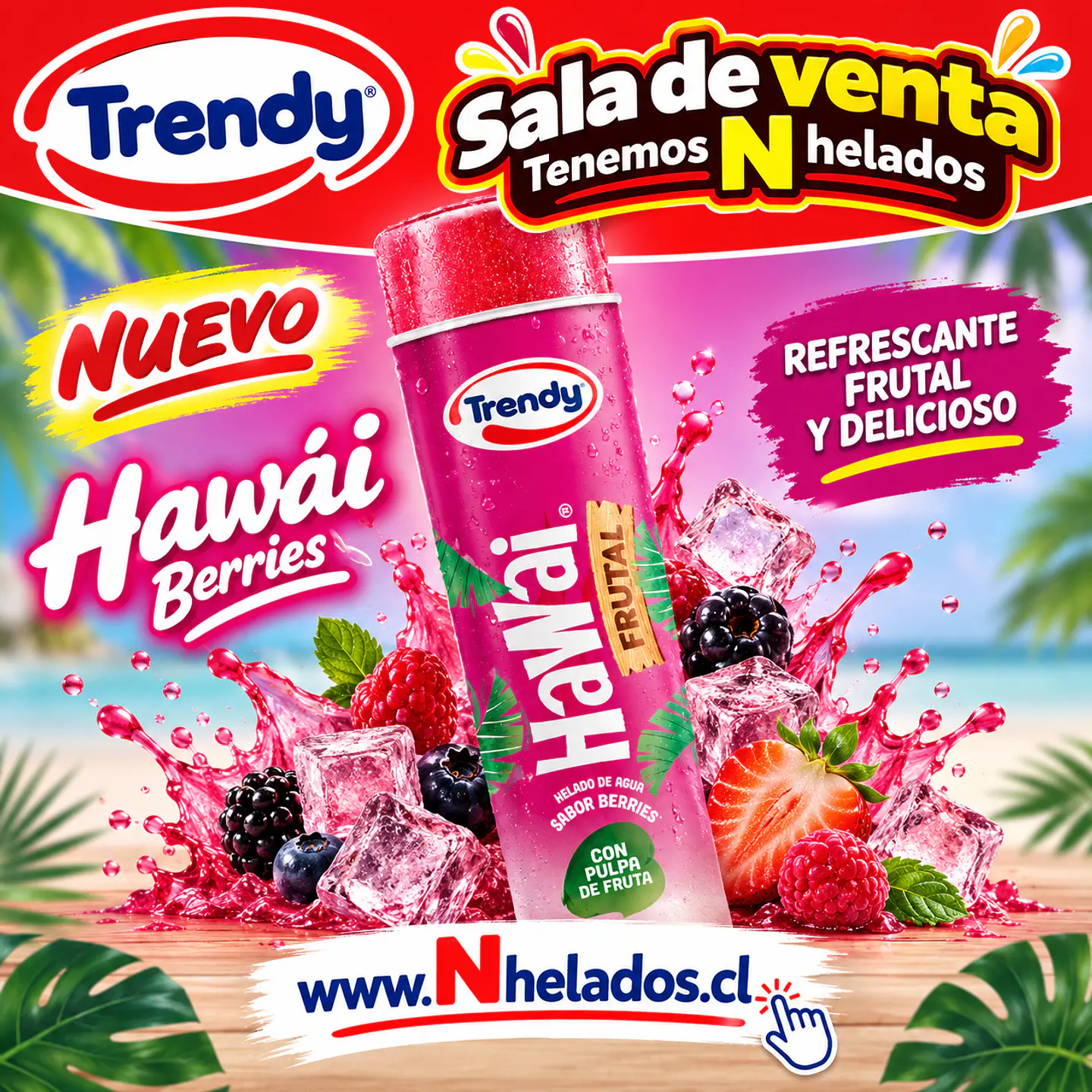 Hawai berries push trendy x20unid 1