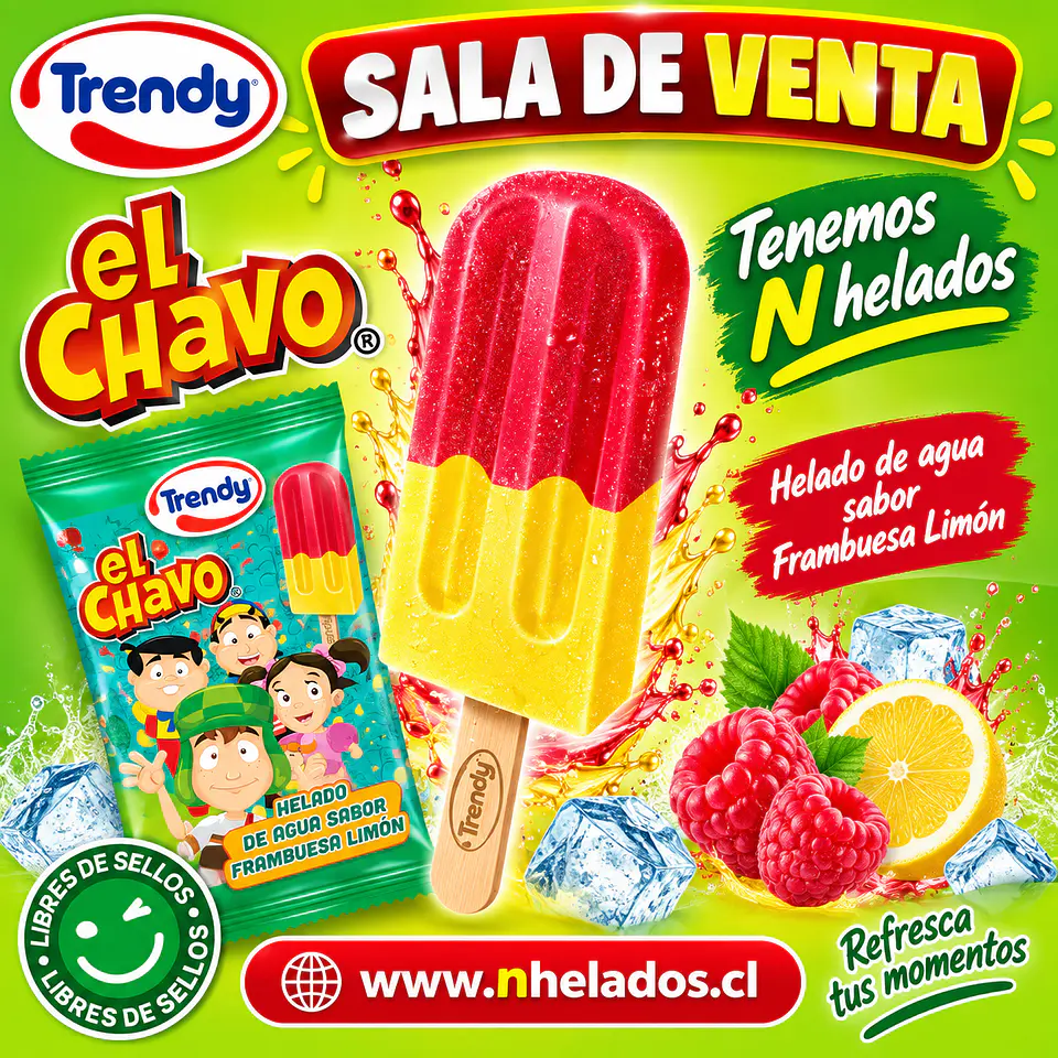 Paleta chavo trendy x56 unid 1