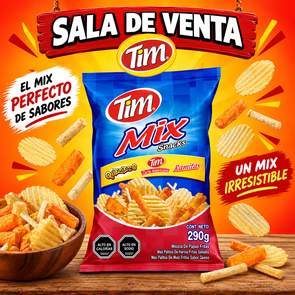 Snack mix tim 290 gm 1
