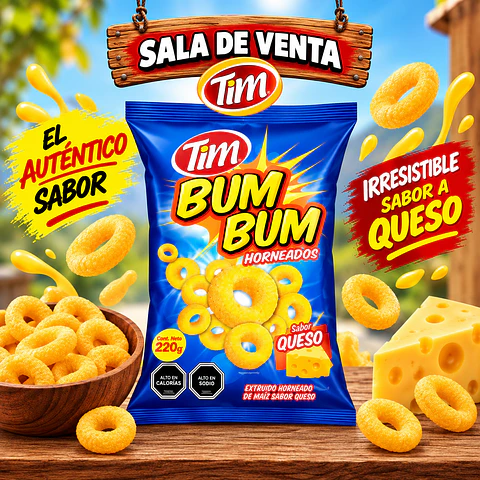 Bum Bum queso 220 gm