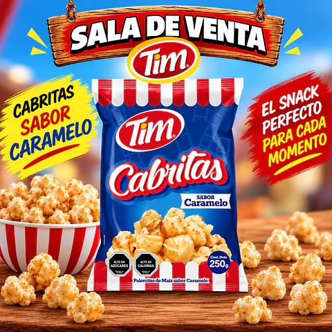 Cabritas de caramelo 250 gm