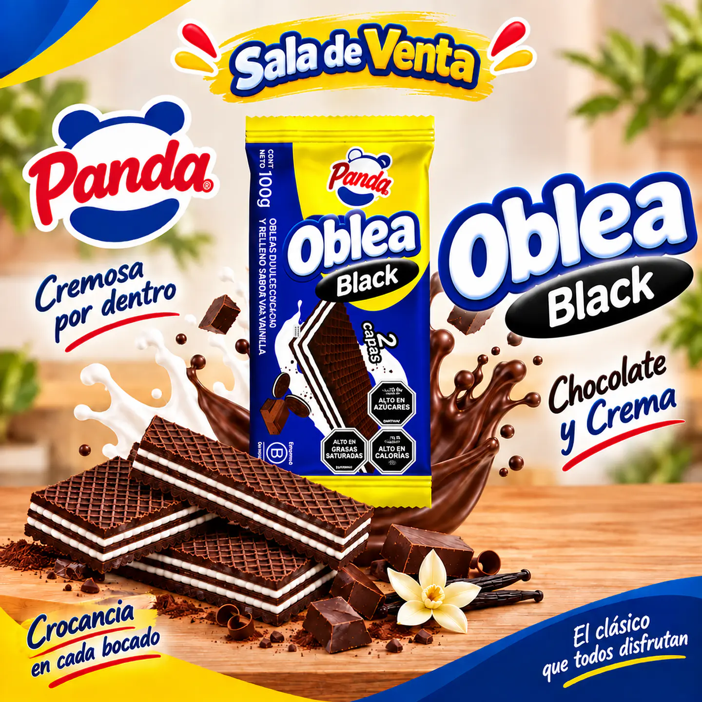  Oblea Black 100gm 1