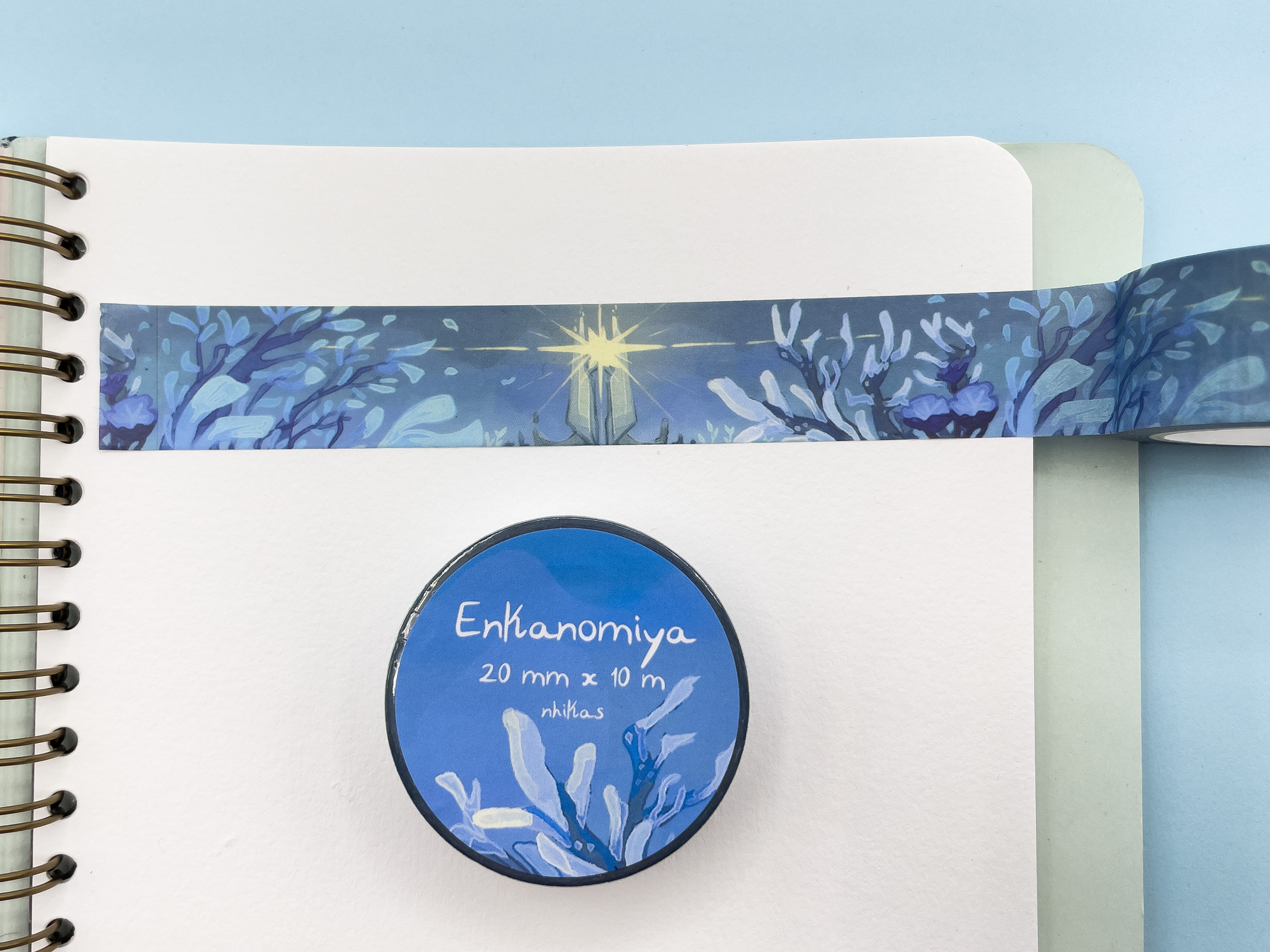 Enkanomiya Washi Tape // Genshin Impact