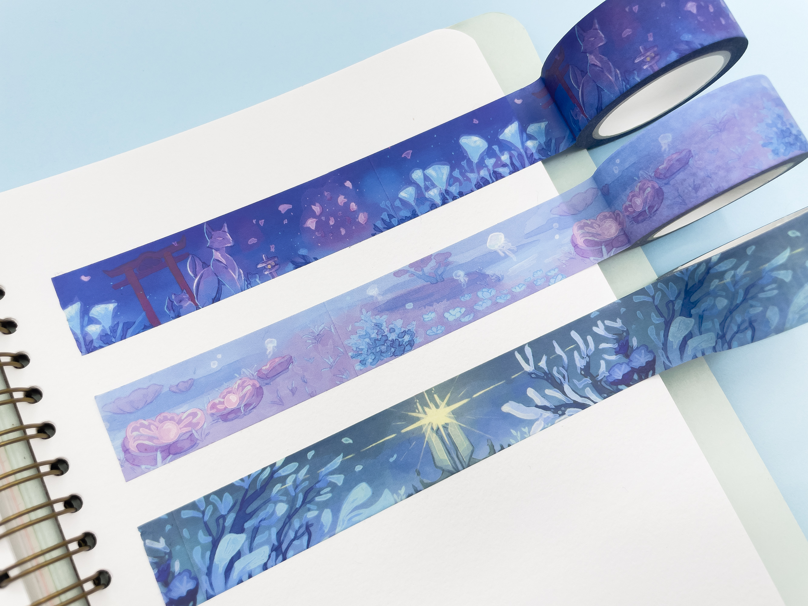 Enkanomiya Washi Tape // Genshin Impact