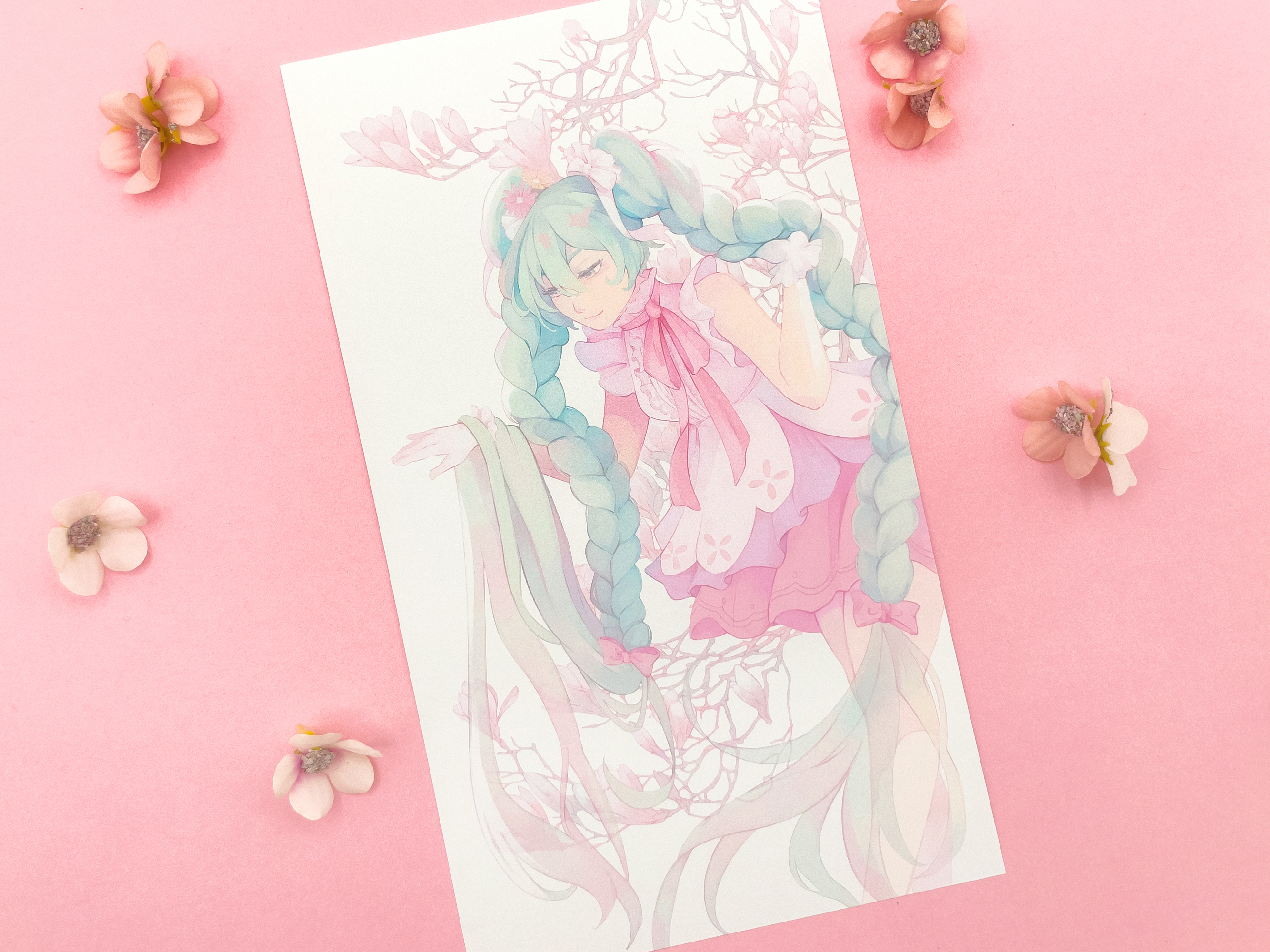 Rapunzel Miku print
