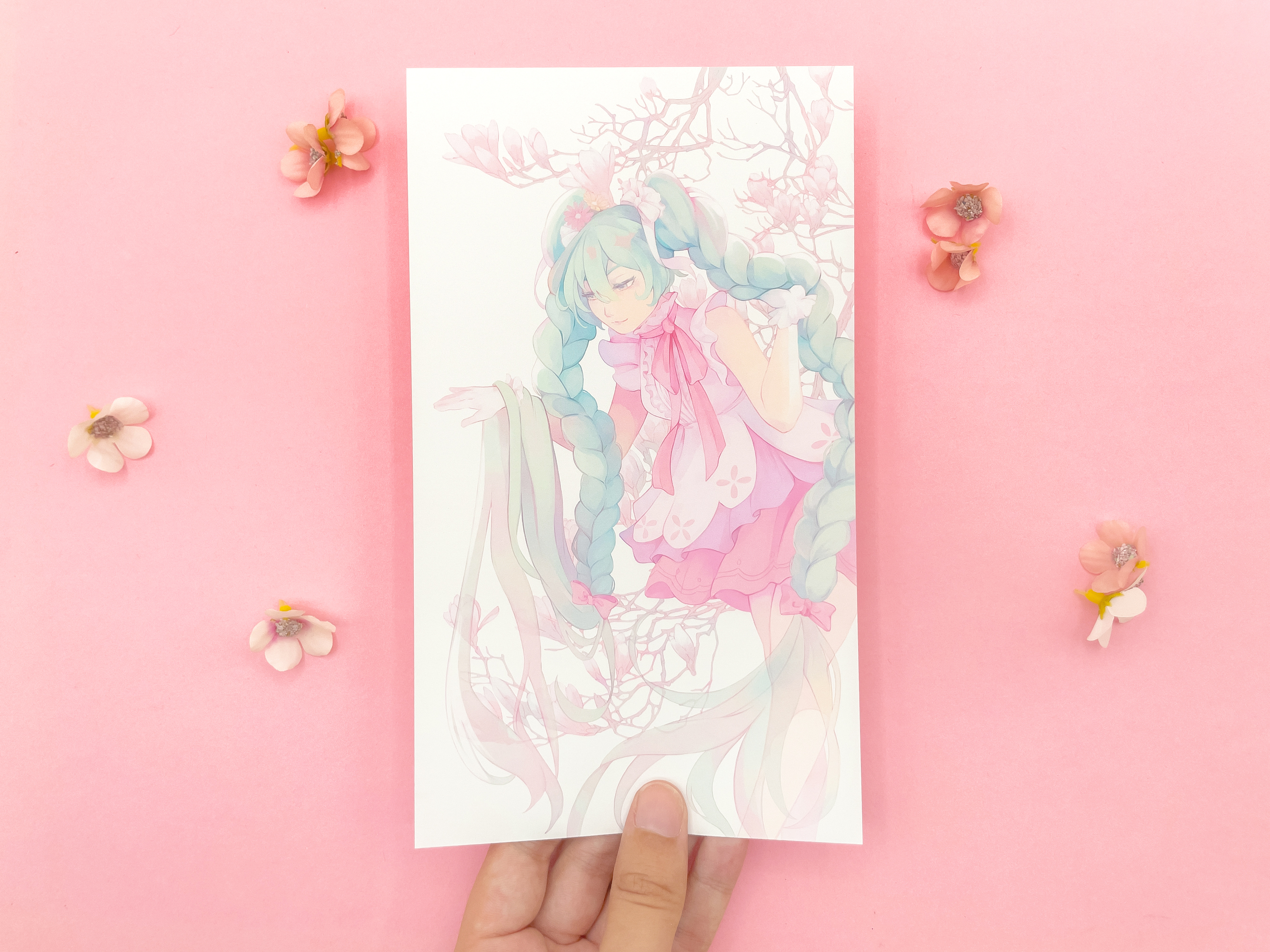 Rapunzel Miku print