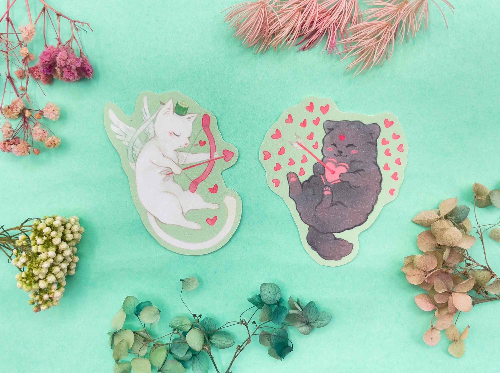 Danmei Animal Cupid Stickers