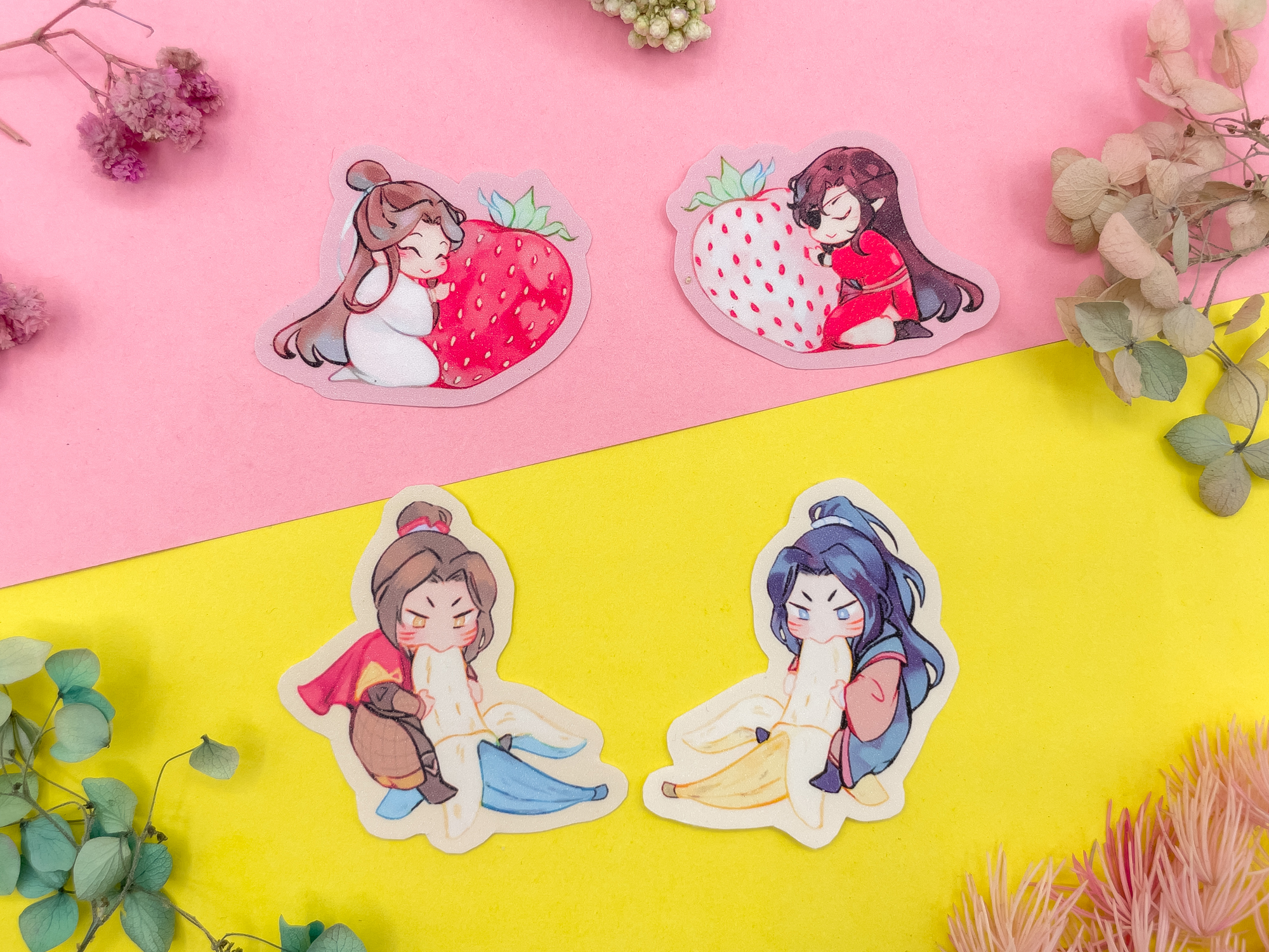 TGCF Fruit Stickers