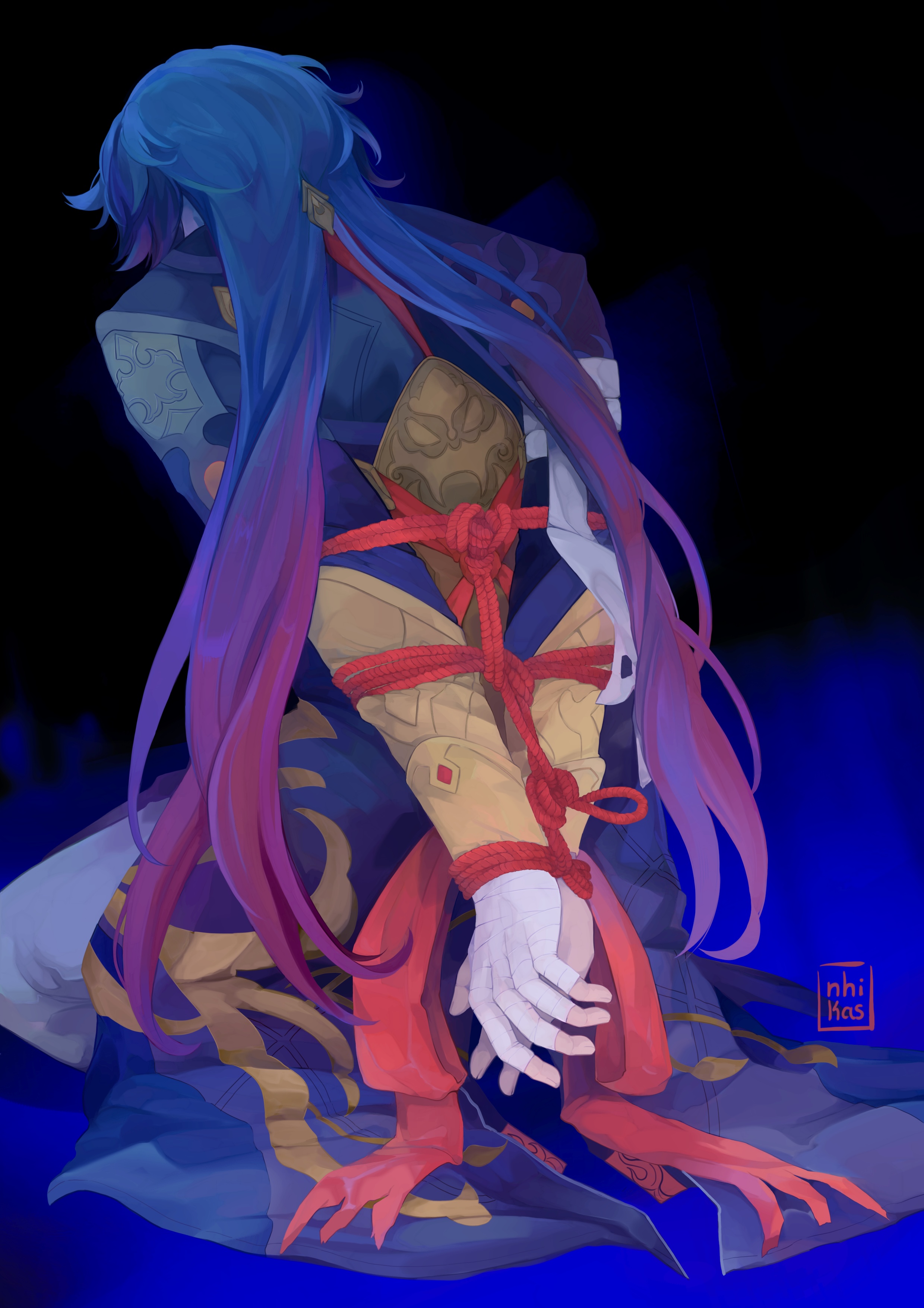 Blade print // Honkai Star Raril