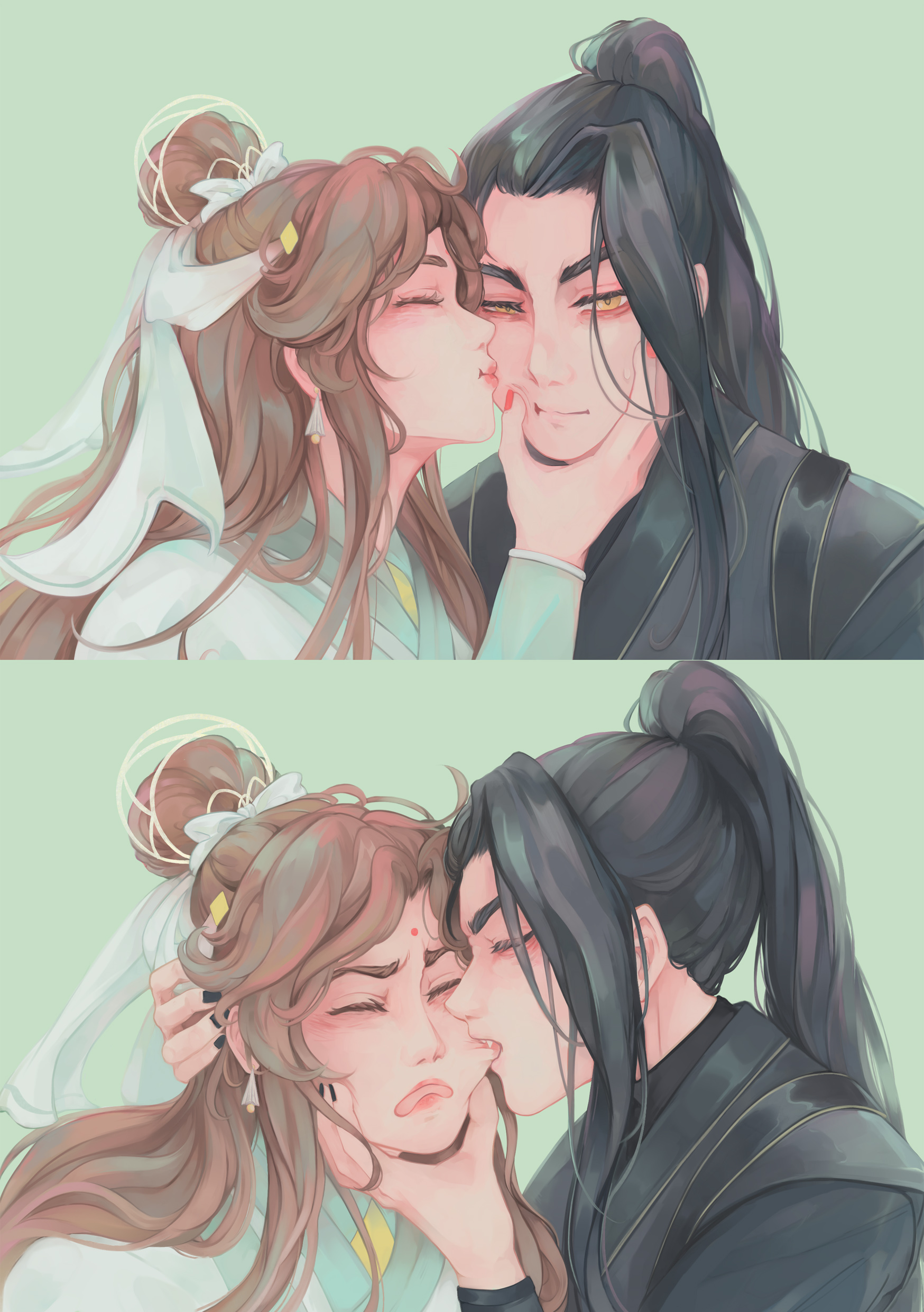 Beefleaf print // Heaven Official's Blessing