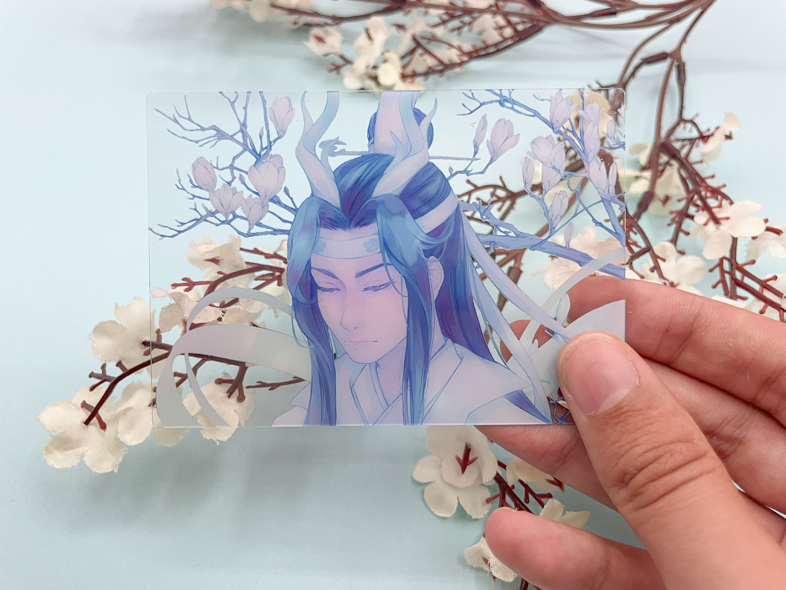 Dragonji transparent card / bookmark // Mo Dao Zu Shi