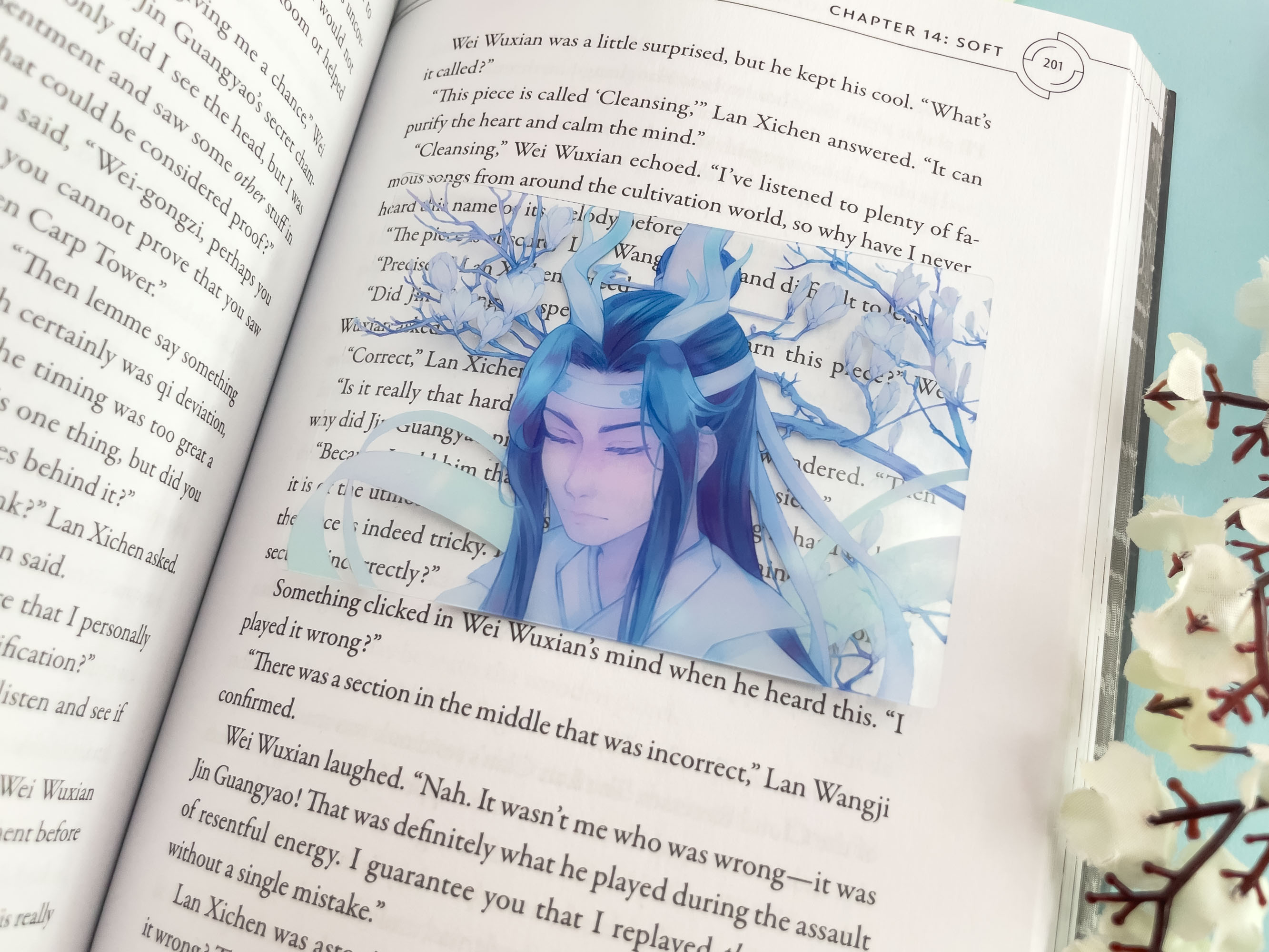 Dragonji transparent card / bookmark // Mo Dao Zu Shi