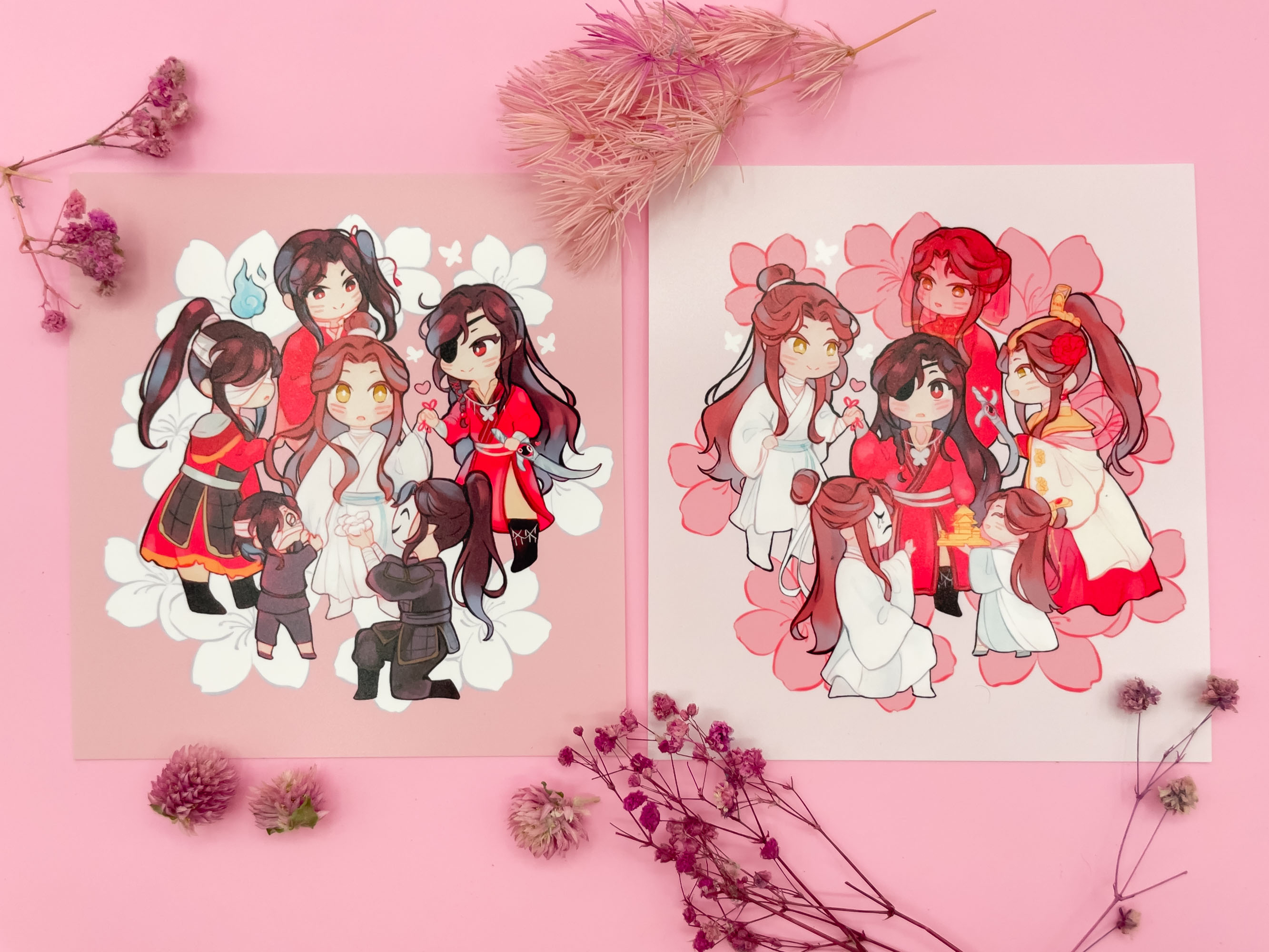 Hualian standee & prints // Heaven Official's Blessing 3