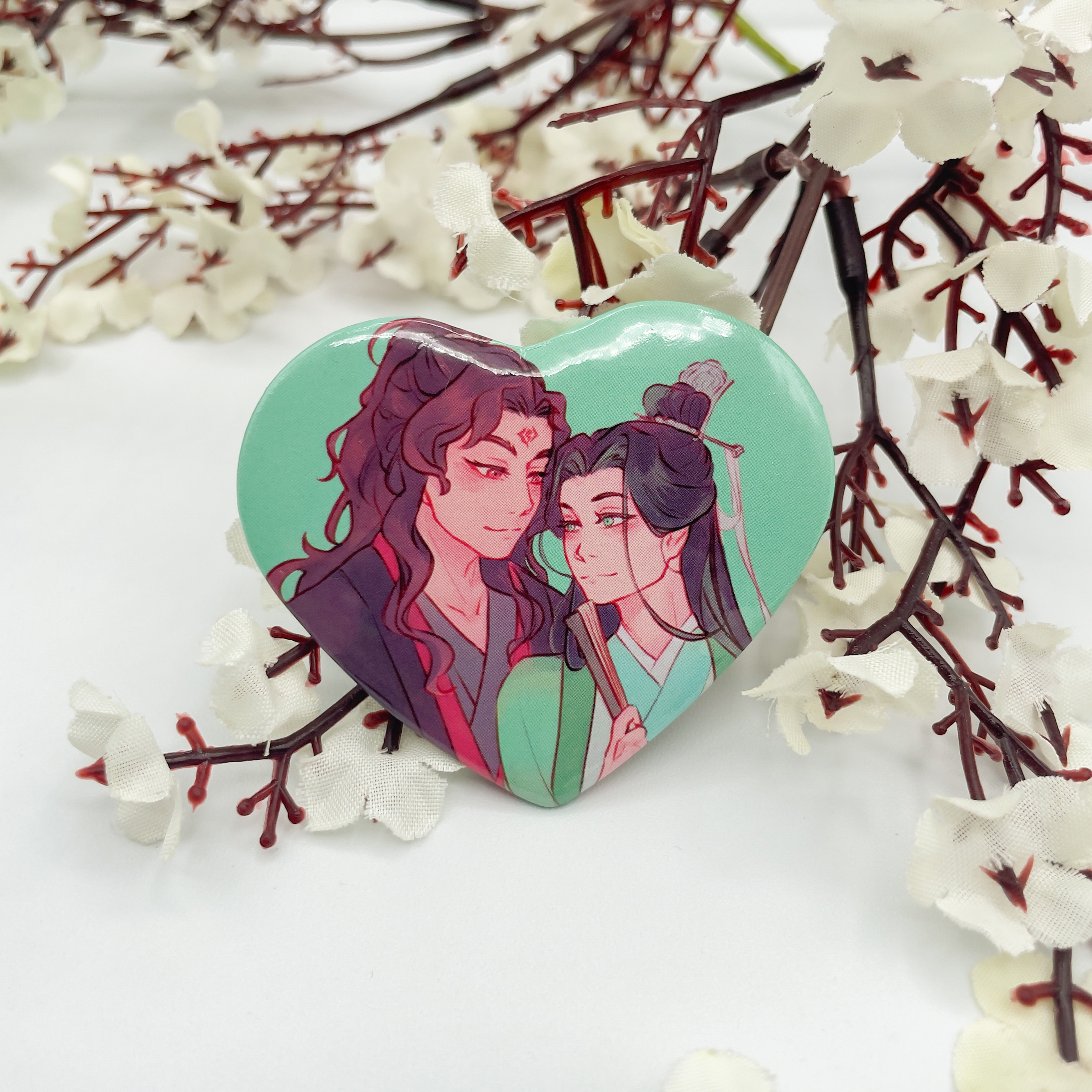 Danmei Heart Pins // TGCF // MDZS // SVSSS 3