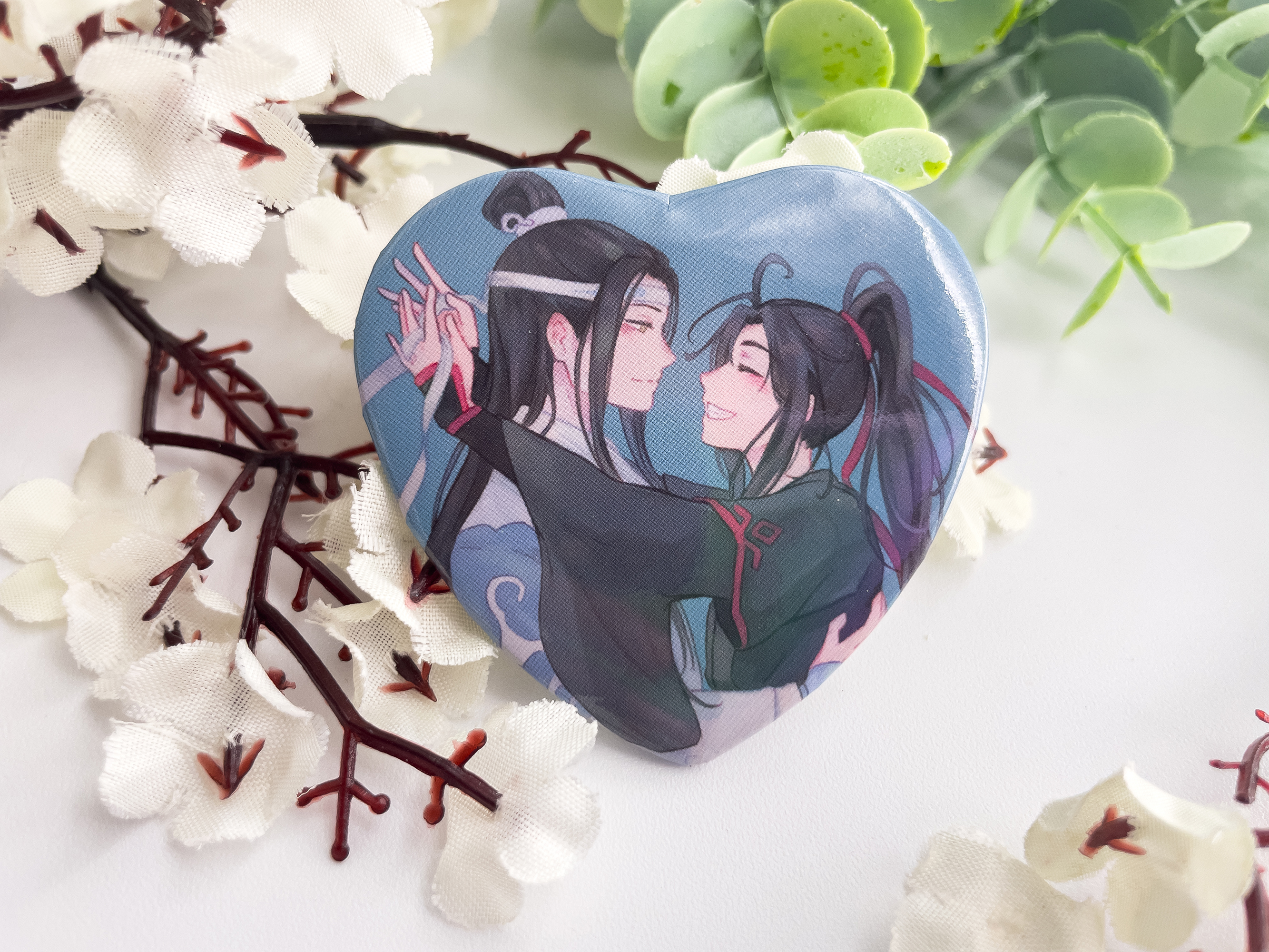 Danmei Heart Pins // TGCF // MDZS // SVSSS 5