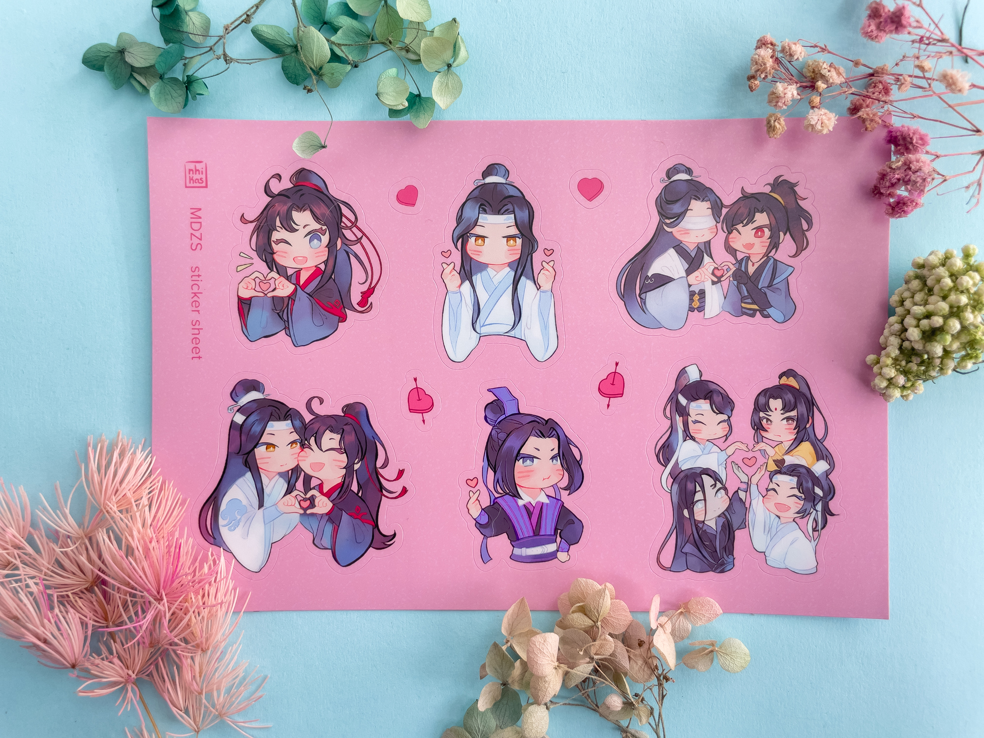 Mo Dao Zu Shi - Sticker sheet // button pins 3