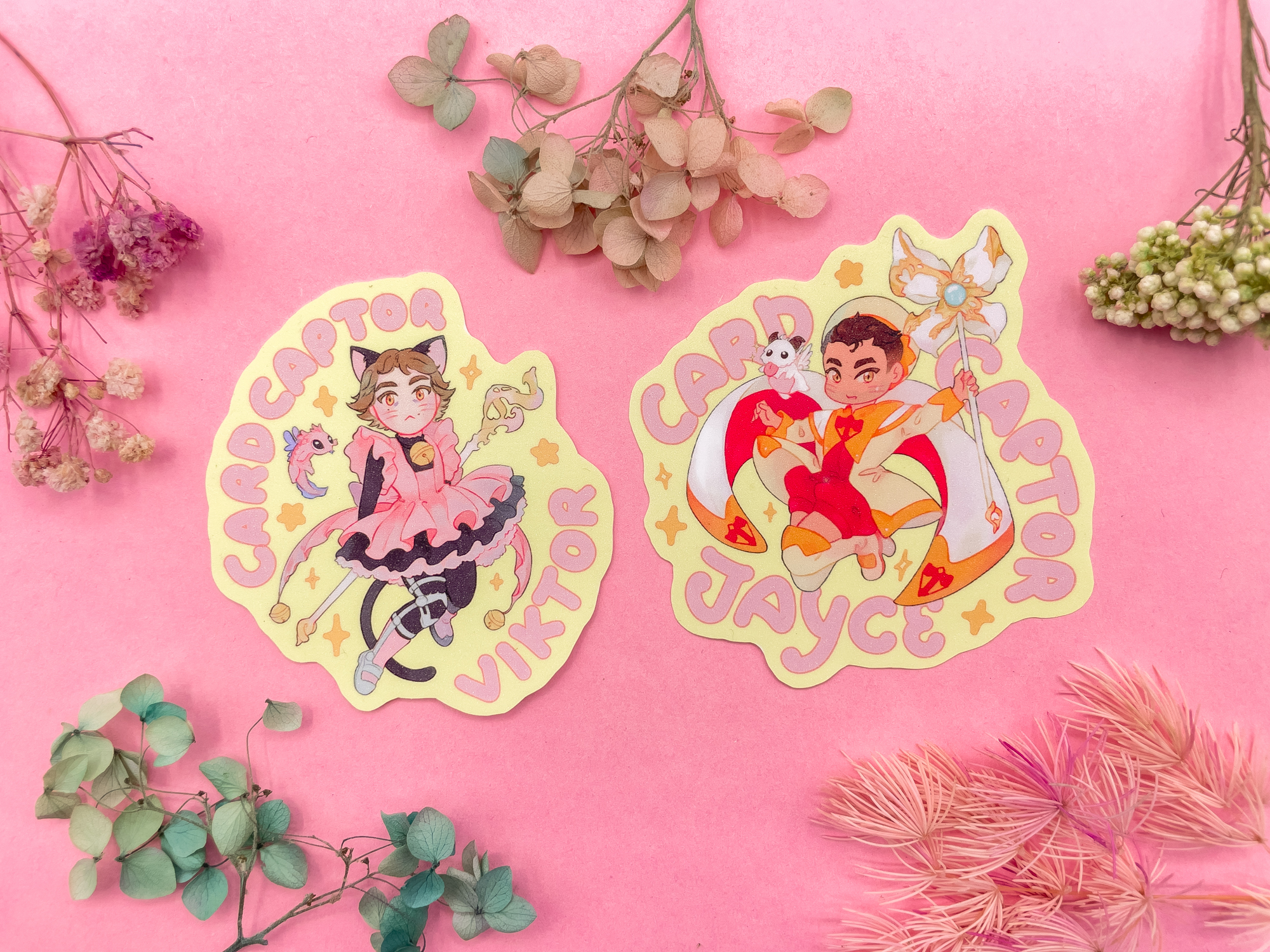 Jayvik Cardcaptors Stickers // Arcane