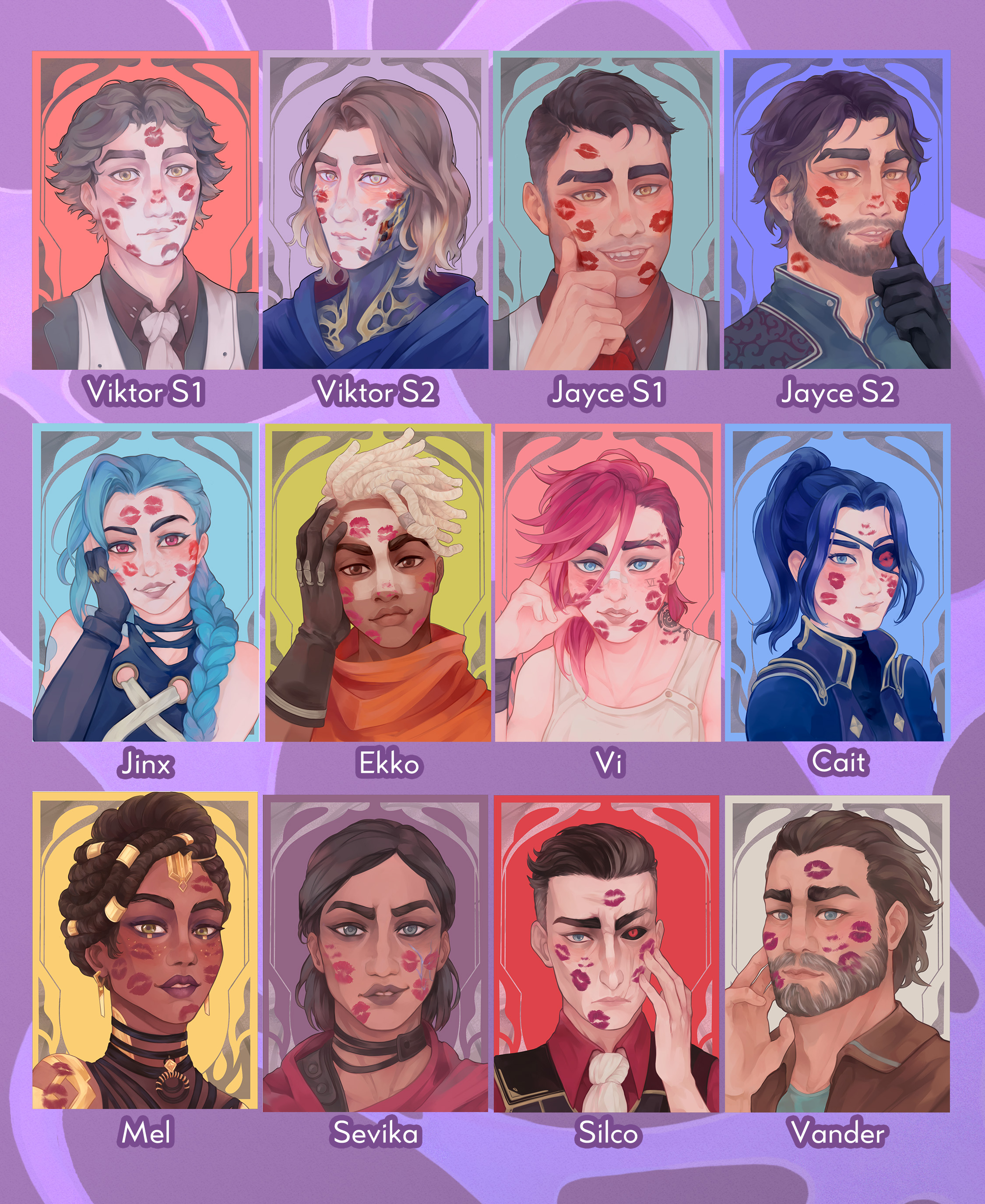 Arcane kisses Photocards & mini prints 3