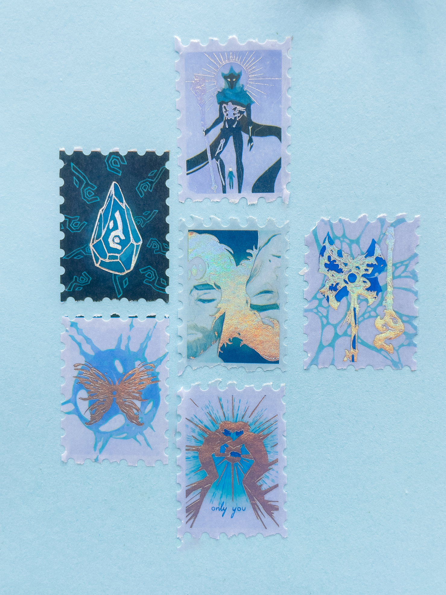 Jayvik Stamp Washi tape // Arcane 4