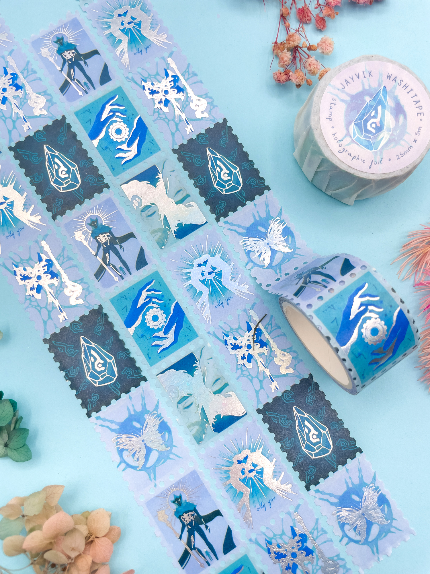 Jayvik Stamp Washi tape // Arcane