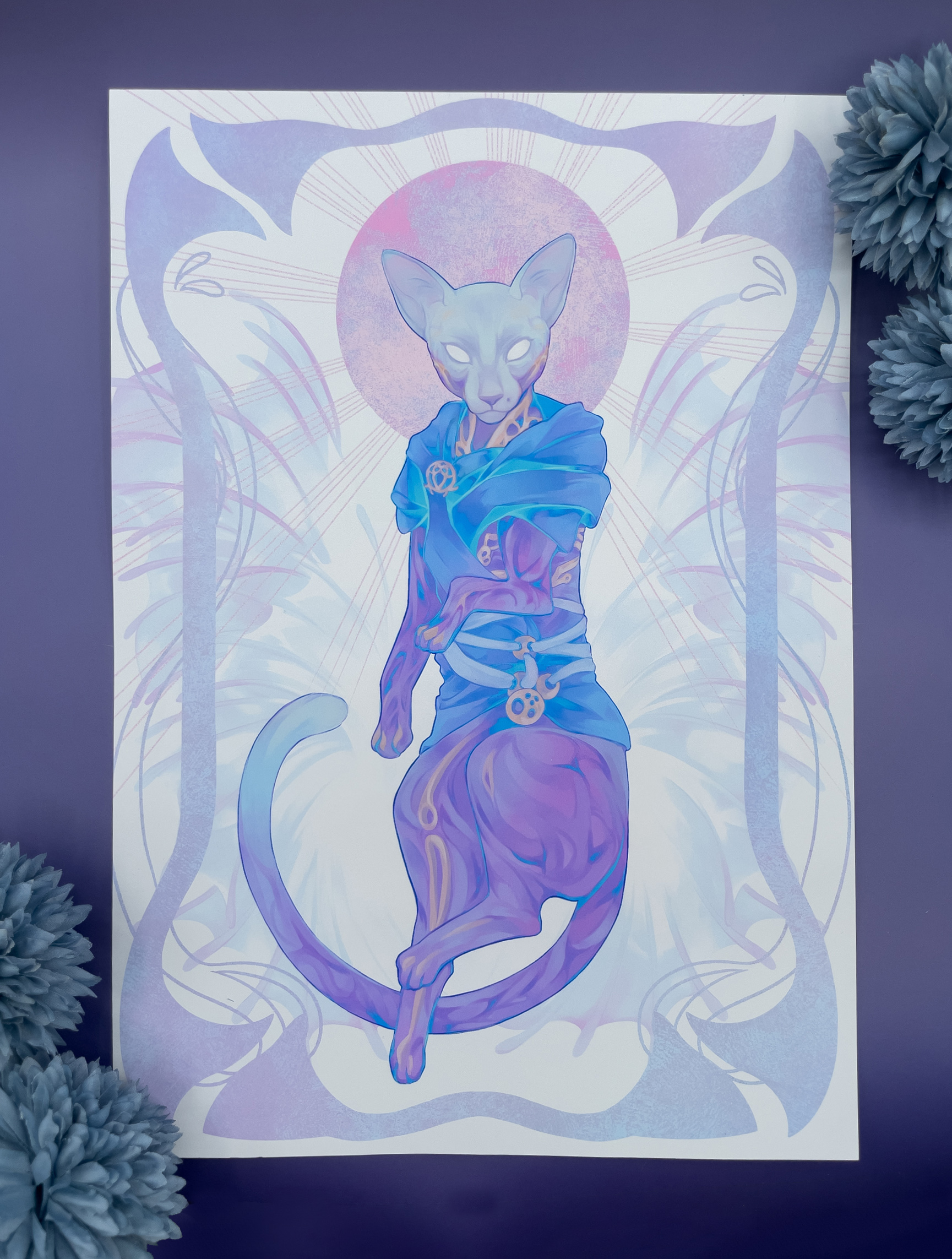 The Magician - Viktor Cat Print // Arcane 4