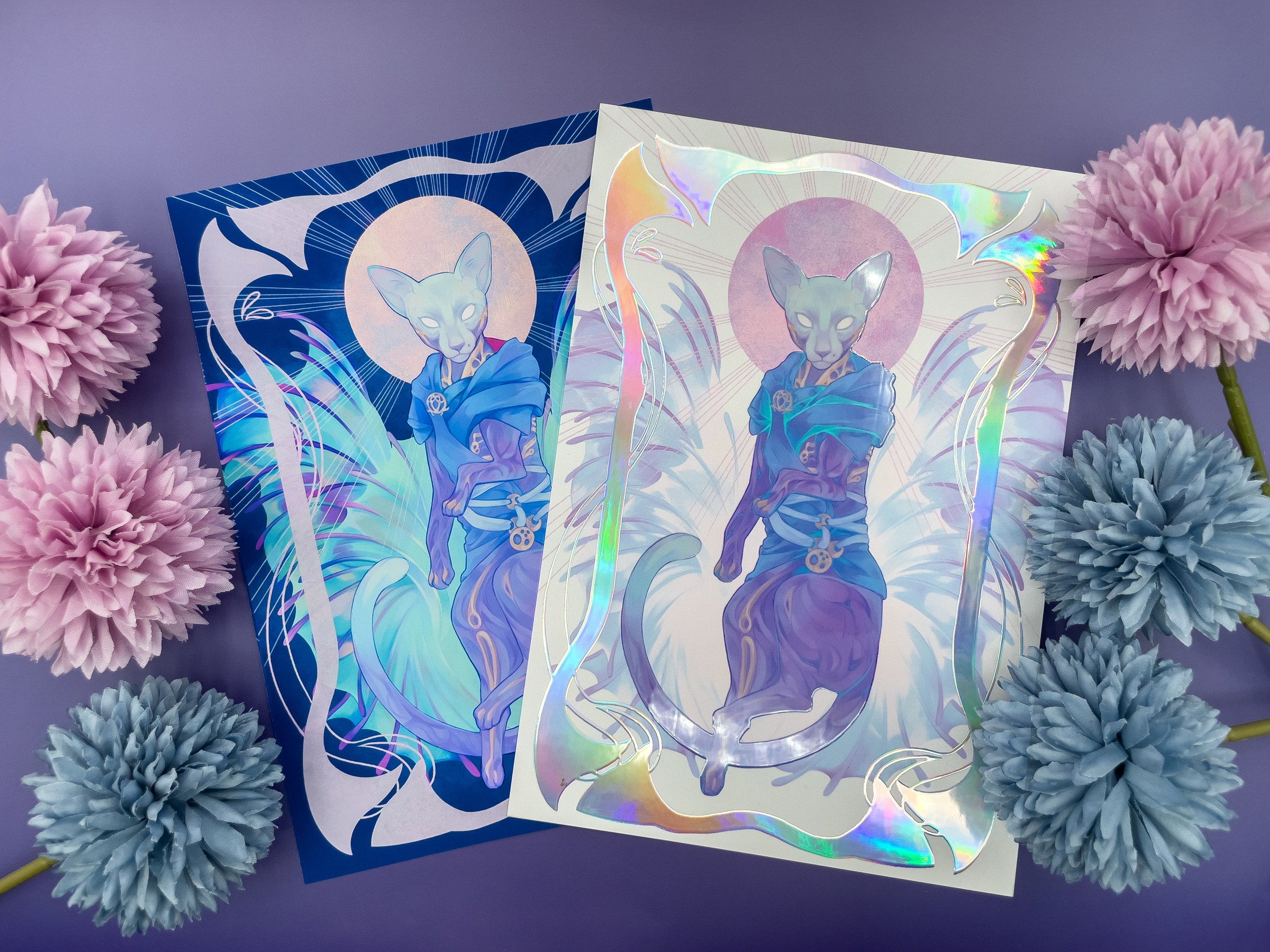 The Magician - Viktor Cat Print // Arcane