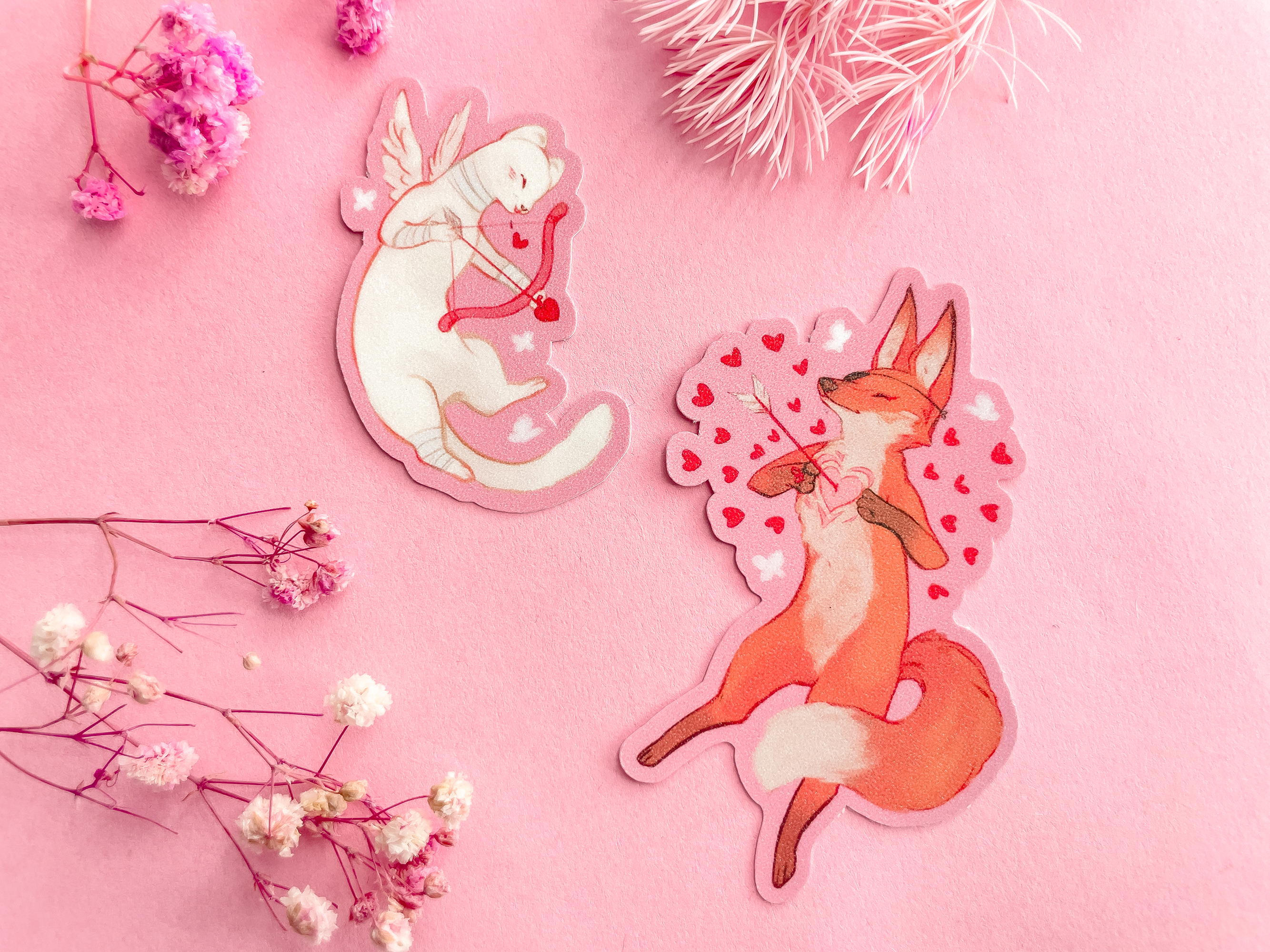 Danmei Animal Cupid Stickers 4