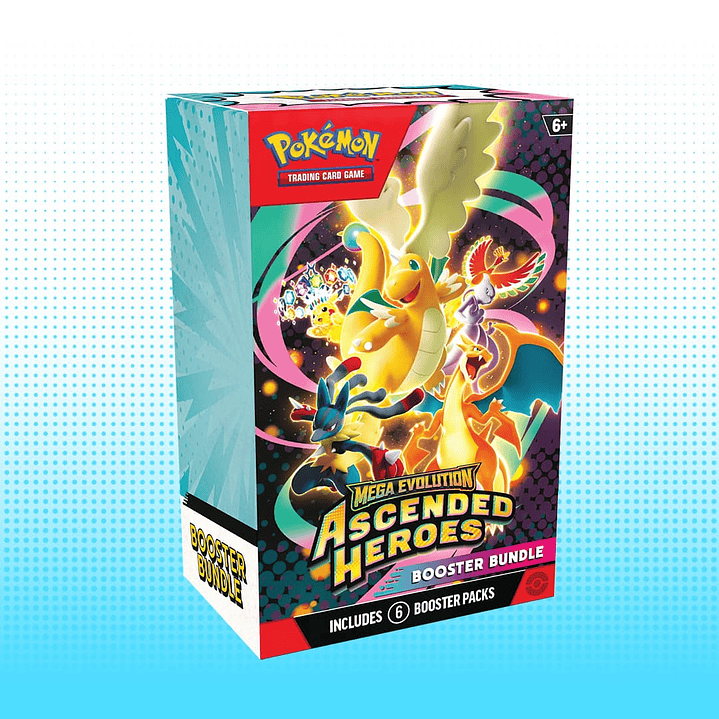 BOOSTER BUNDLE Ascended Heroes INLGES PREVENTA 24/04/26 1