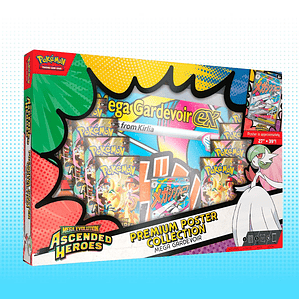 PREMIUM POSTER COLLECTION (Gardevoir ex) Ascended Heroes INGLES PREVENTA 20/03/26