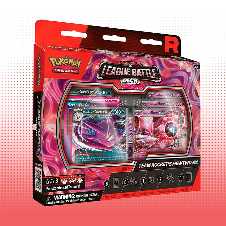 League Battle Deck – Mewtwo EX INGLES 1