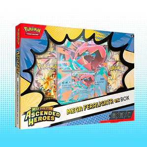 MEGA FERALIGATR EX BOX Ascended Heroes INGLES [PREVENTA-24/04]