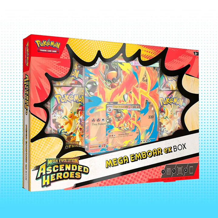 MEGA EMBOAR EX BOX Ascended Heroes INGLES [PREVENTA-24/04] 1