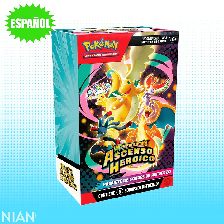 PAQUETE DE SOBRES DE REFUERZO Ascenso Heroico ESPAÑOL [PREVENTA-24/04] 1