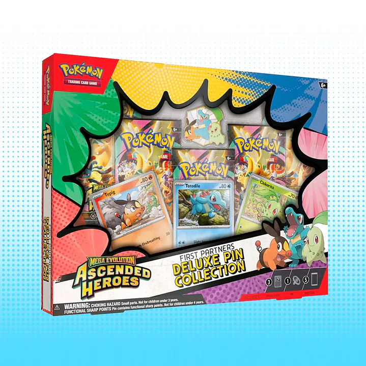 DELUXE PIN COLLECTION Ascended Heroes INGLES 1