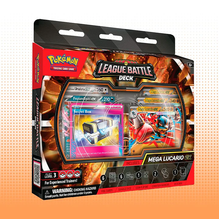 LEAGUE BATTLE DECK MEGA LUCARIO EX INGLES [PREVENTA-22/05] 1
