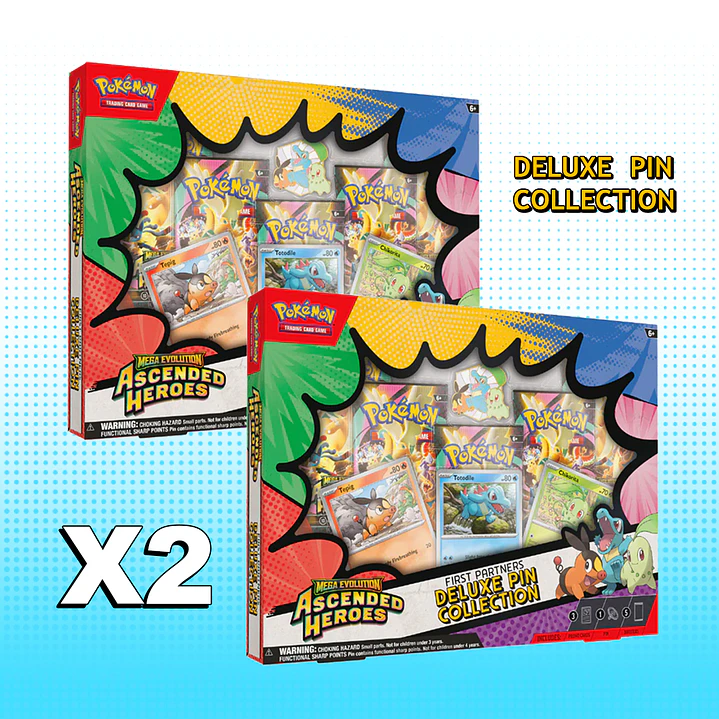 PACK 2 DELUXE PIN COLLECTION Ascended Heroes INGLES 1