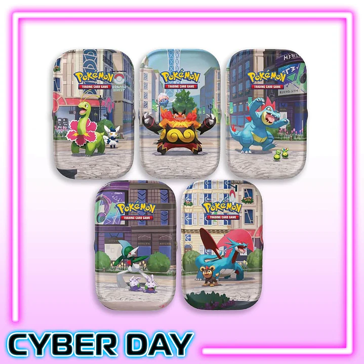 MINI TIN Lumiose City INGLES [Displayx10MiniTin] 2