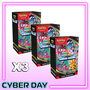 PACK 3 BOOSTER BUNDLE Chaos Rising INGLES