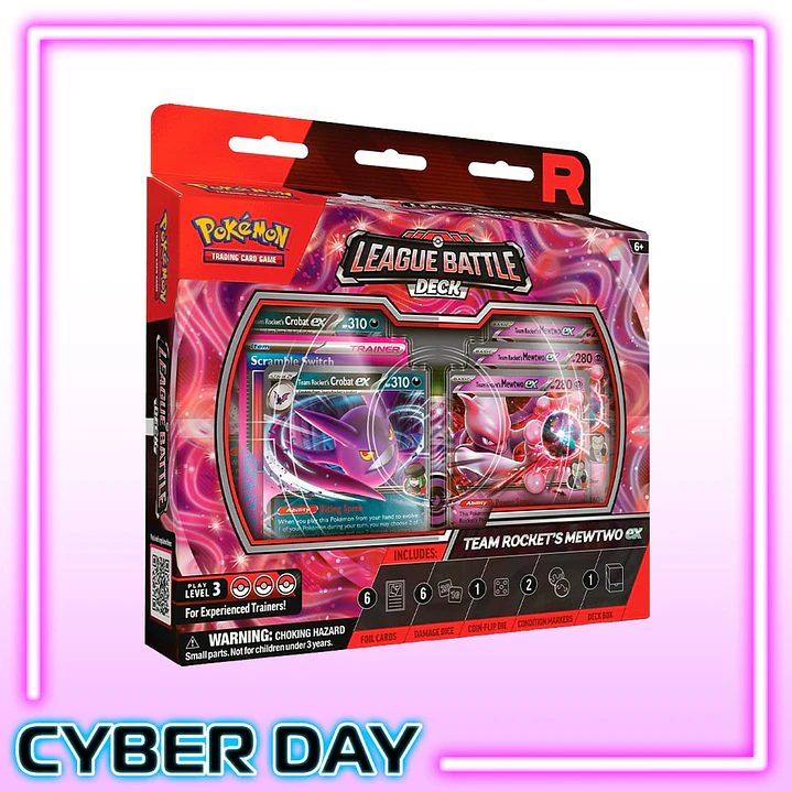 League Battle Deck Mewtwo EX INGLES 1